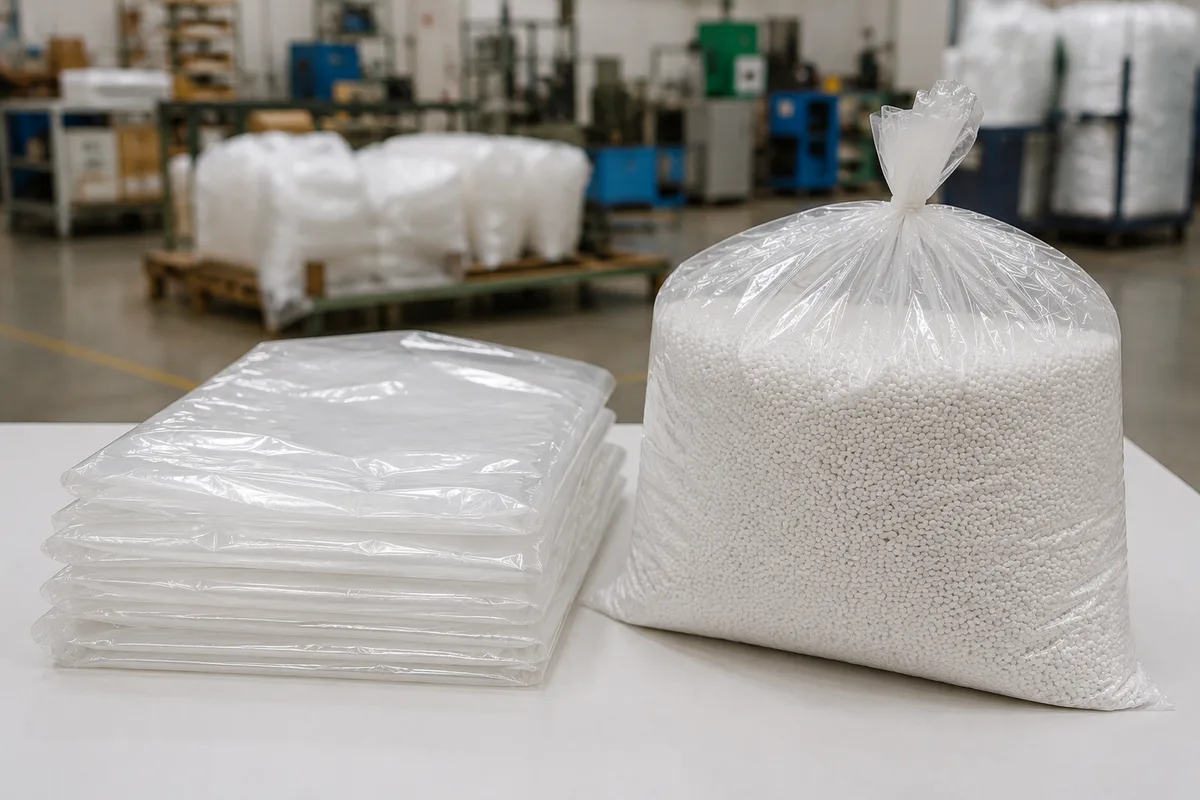 Sacos de polietileno industriales para graneles y materias primas