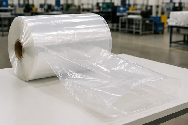 Tubular de polietileno PEBD transparente